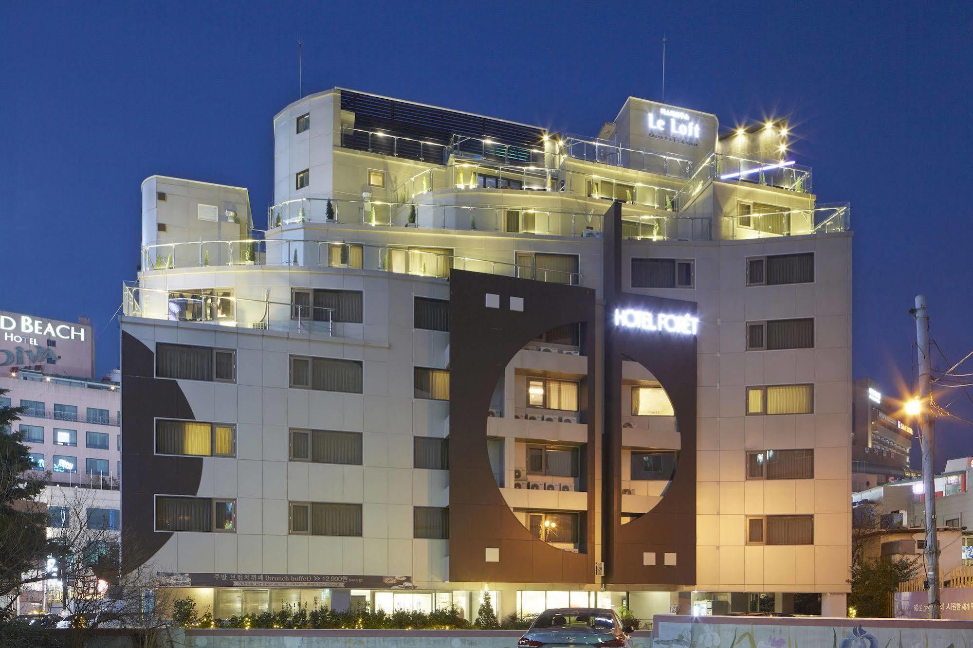 Hotel Foret Premier Haeundae Busan Esterno foto